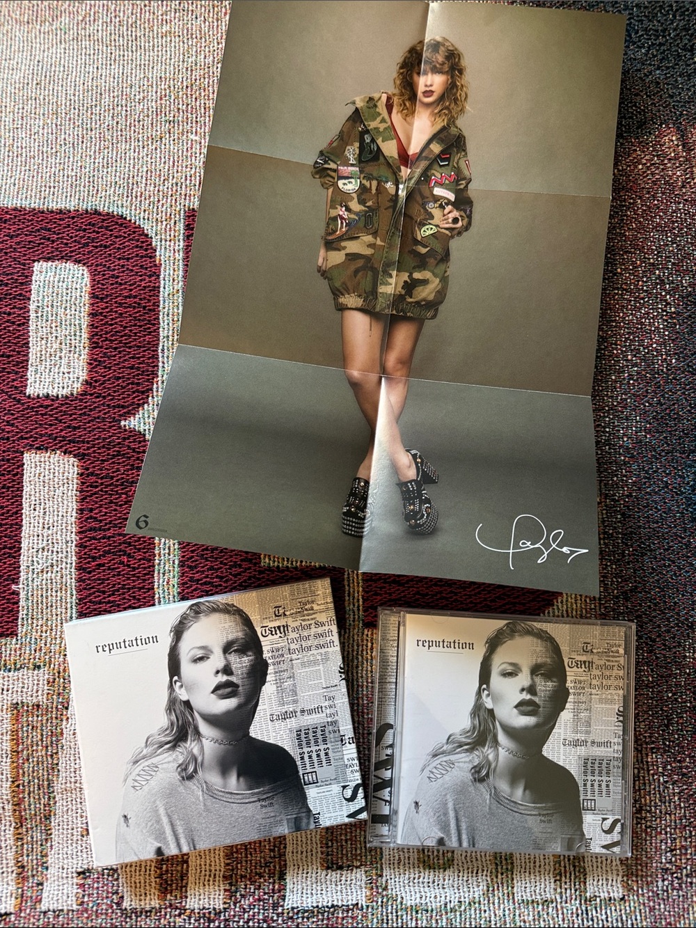 Taylor Swift Reputation CD Rep Poster 5 6